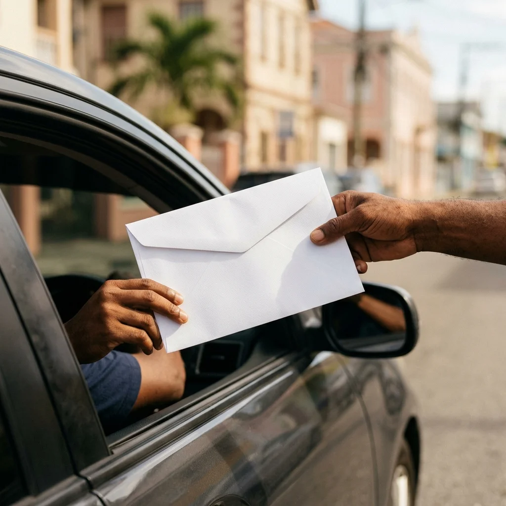 Curbside pickup order delivery